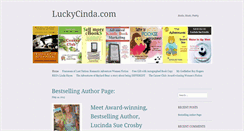 Desktop Screenshot of luckycinda.com